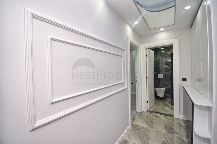 Wohnung mit 3+1 Grundriss im Wohnbezirk Kyzyltoprak - Antalya 