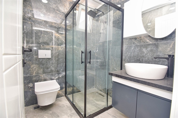 Wohnung mit 3+1 Grundriss im Wohnbezirk Kyzyltoprak - Antalya 