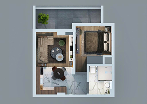 Apartments mit 1+1 Grundriss in Altyntas - Antalya  Apartments mit 1+1 Grundriss in Altyntas - Antalya