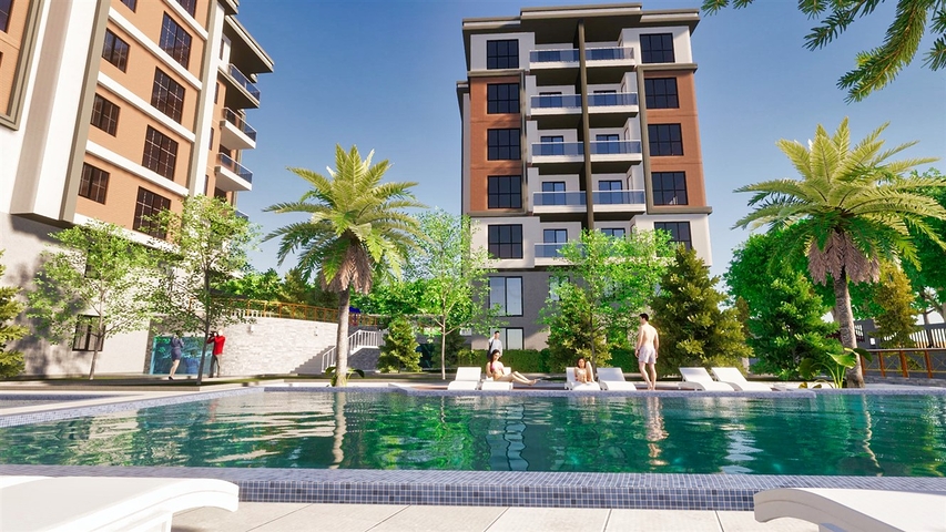 Apartment mit 1+1 Grundriss im Stadtteil Kepez - Antalya  Apartment mit 1+1 Grundriss im Stadtteil Kepez - Antalya