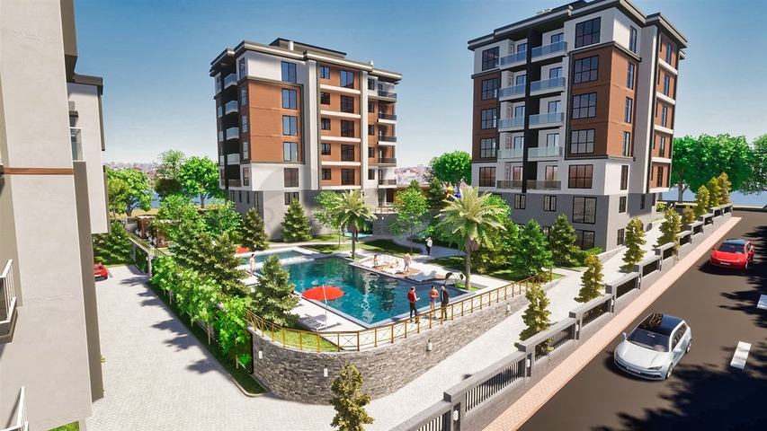 Apartment mit 1+1 Grundriss im Stadtteil Kepez - Antalya  Apartment mit 1+1 Grundriss im Stadtteil Kepez - Antalya