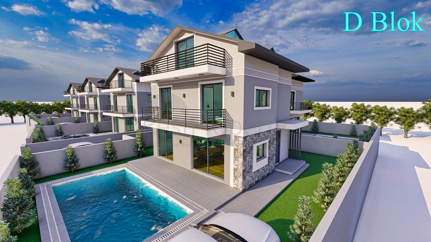 4+1-Villen in Fethiye - Antalya 