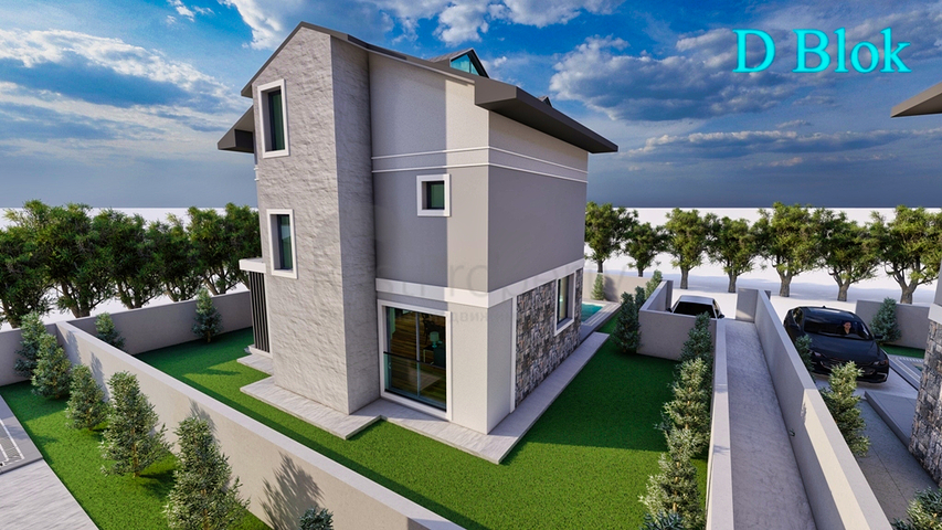 4+1-Villen in Fethiye - Antalya 