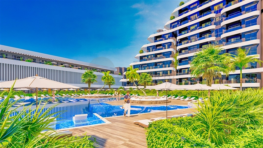 1+1-Apartments in einem Luxus-Komplex im Stadtteil Altyntas - Antalya  1+1-Apartments in einem Luxus-Komplex im Stadtteil Altyntas - Antalya
