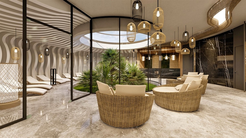 1+1-Apartments in einem Luxus-Komplex im Stadtteil Altyntas - Antalya  1+1-Apartments in einem Luxus-Komplex im Stadtteil Altyntas - Antalya