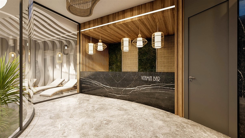 1+1-Apartments in einem Luxus-Komplex im Stadtteil Altyntas - Antalya  1+1-Apartments in einem Luxus-Komplex im Stadtteil Altyntas - Antalya