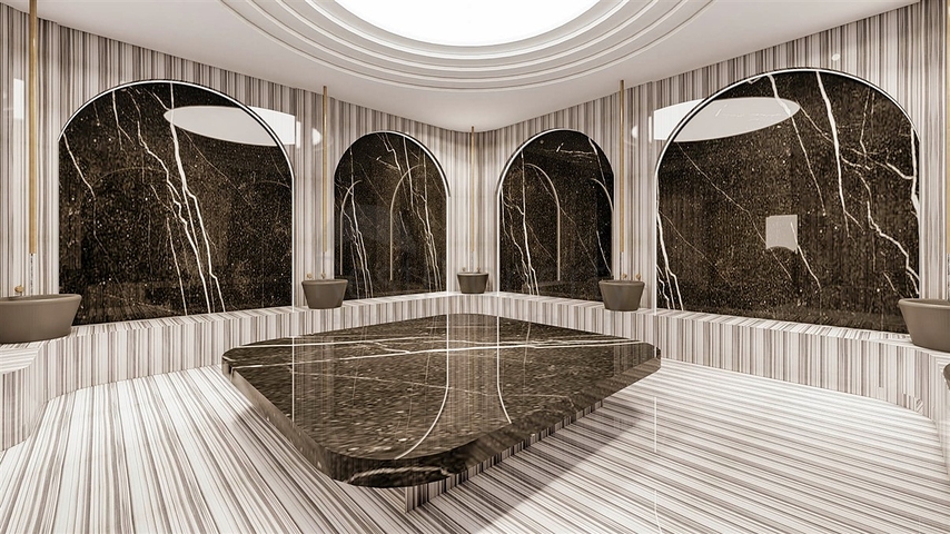 1+1-Apartments in einem Luxus-Komplex im Stadtteil Altyntas - Antalya  1+1-Apartments in einem Luxus-Komplex im Stadtteil Altyntas - Antalya