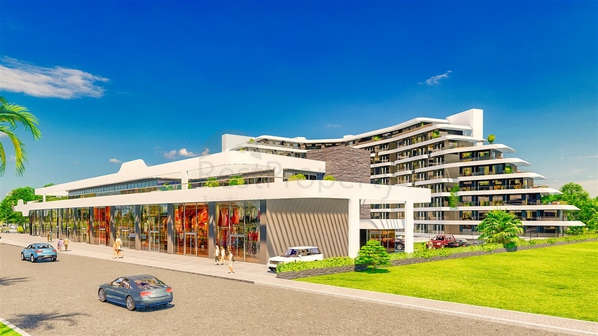 1+1-Apartments in einem Luxus-Komplex im Stadtteil Altyntas - Antalya  1+1-Apartments in einem Luxus-Komplex im Stadtteil Altyntas - Antalya