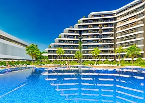 1+1-Apartments in einem Luxus-Komplex im Stadtteil Altyntas - Antalya  1+1-Apartments in einem Luxus-Komplex im Stadtteil Altyntas - Antalya