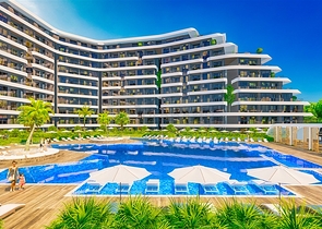 1+1-Apartments in einem Luxus-Komplex im Stadtteil Altyntas - Antalya  1+1-Apartments in einem Luxus-Komplex im Stadtteil Altyntas - Antalya
