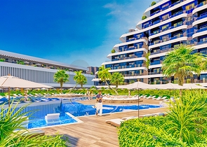 1+1-Apartments in einem Luxus-Komplex im Stadtteil Altyntas - Antalya  1+1-Apartments in einem Luxus-Komplex im Stadtteil Altyntas - Antalya