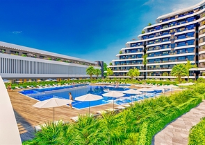 1+1-Apartments in einem Luxus-Komplex im Stadtteil Altyntas - Antalya  1+1-Apartments in einem Luxus-Komplex im Stadtteil Altyntas - Antalya