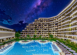 1+1-Apartments in einem Luxus-Komplex im Stadtteil Altyntas - Antalya  1+1-Apartments in einem Luxus-Komplex im Stadtteil Altyntas - Antalya