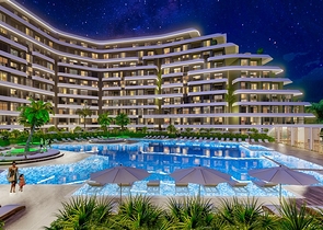 1+1-Apartments in einem Luxus-Komplex im Stadtteil Altyntas - Antalya  1+1-Apartments in einem Luxus-Komplex im Stadtteil Altyntas - Antalya
