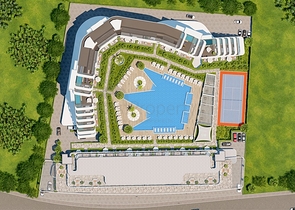 1+1-Apartments in einem Luxus-Komplex im Stadtteil Altyntas - Antalya  1+1-Apartments in einem Luxus-Komplex im Stadtteil Altyntas - Antalya