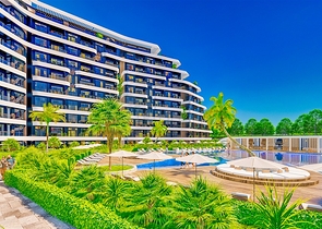 1+1-Apartments in einem Luxus-Komplex im Stadtteil Altyntas - Antalya  1+1-Apartments in einem Luxus-Komplex im Stadtteil Altyntas - Antalya