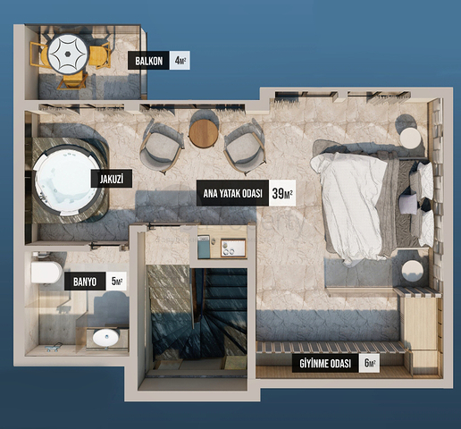 3+1-Villa in Fethiye - Antalya 