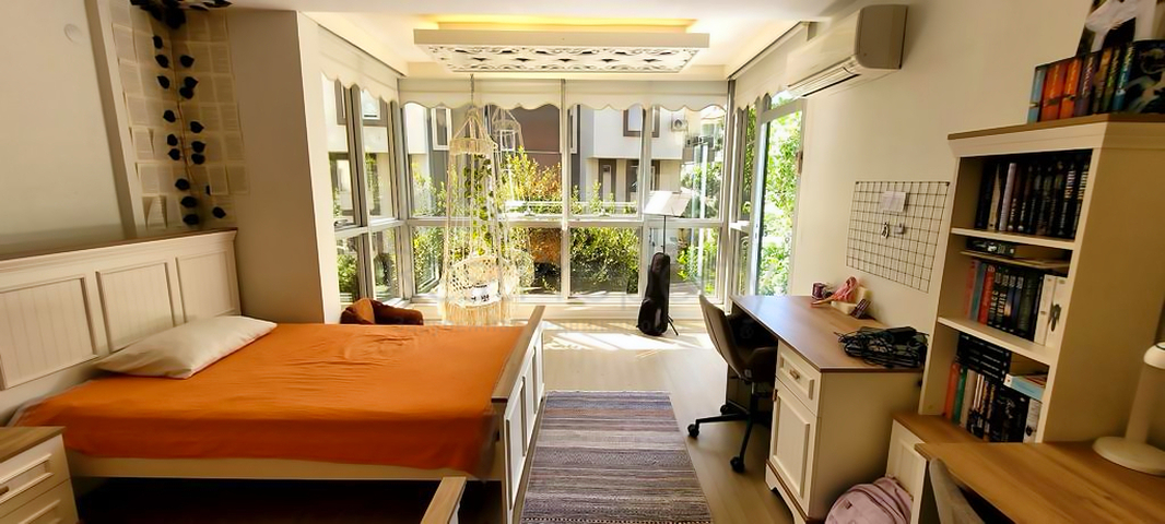 Wohnung 3+1 Duplex in der Nachbarschaft von Uncaly - Antalya 