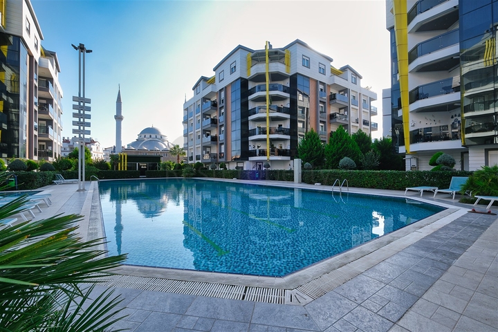 1+1 Wohnung in der Wohngegend von Persimmon - Antalya 