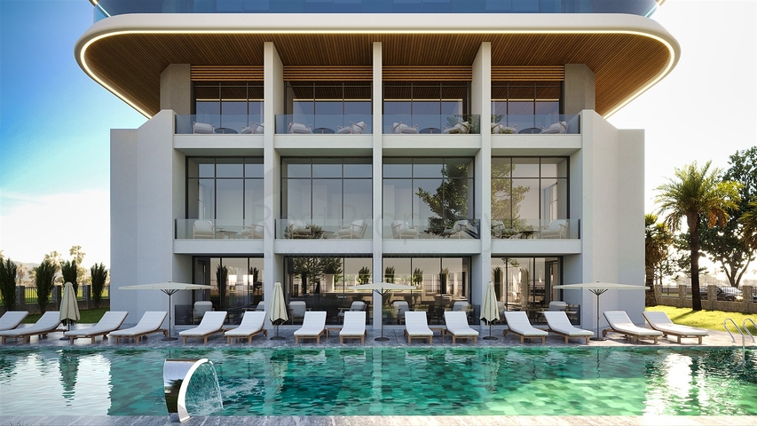 1+1 Wohnung im Wohnbezirk Sarysu - Antalya 