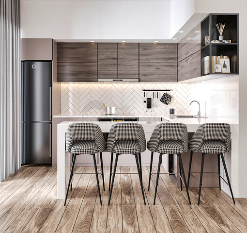 1+1 Wohnung im Wohnbezirk Sarysu - Antalya 