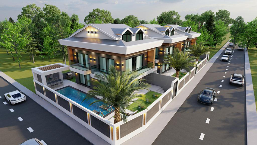 4+1-Villa in Fethiye - Antalya 