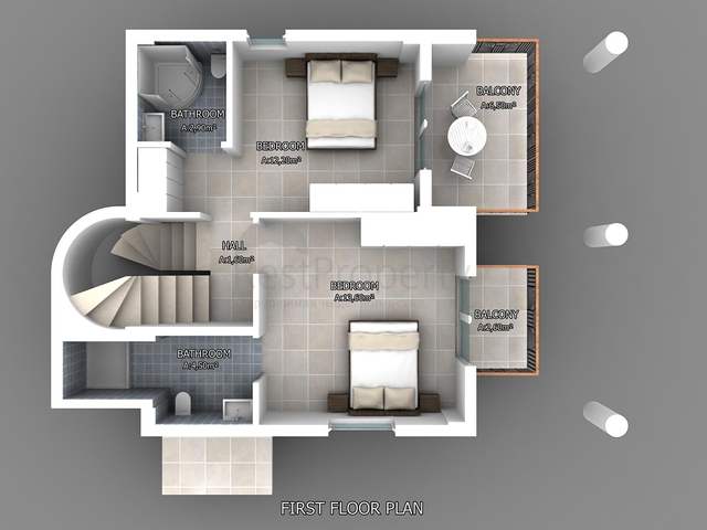 4+1-Villa in Fethiye - Antalya 