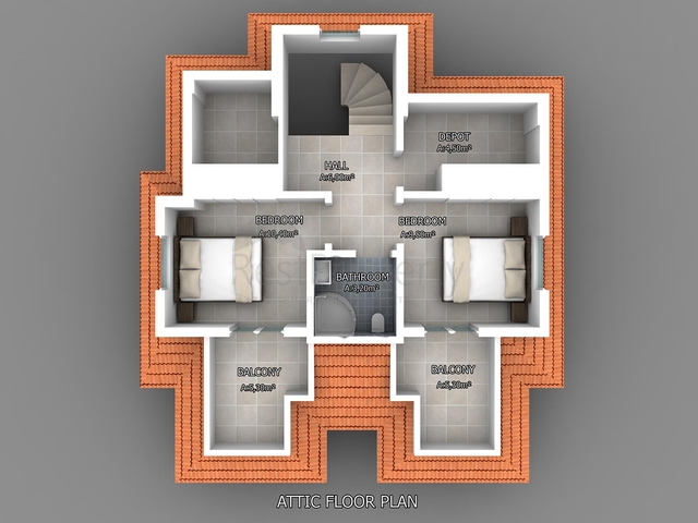4+1-Villa in Fethiye - Antalya 