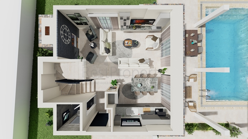 4+1-Villa in Fethiye - Antalya 