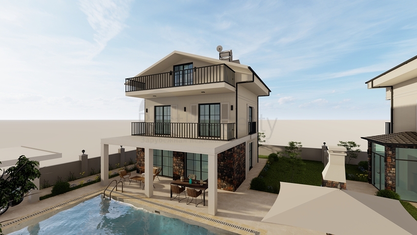 4+1-Villa in Fethiye - Antalya 