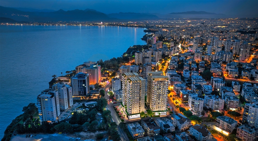 Ein schickes Projekt von einem zuverlässigen Entwickler in der prestigeträchtigsten Gegend von Antalya  Ein schickes Projekt von einem zuverlässigen Entwickler in der prestigeträchtigsten Gegend von Antalya