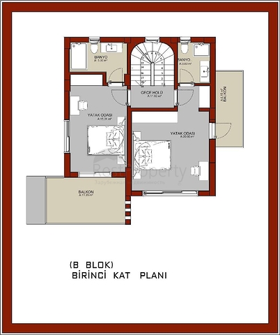 4+1-Villa in Fethiye - Antalya 