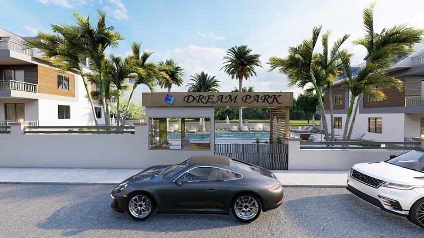 Apartment mit 3+1 Grundriss in Fethiye - Antalya 