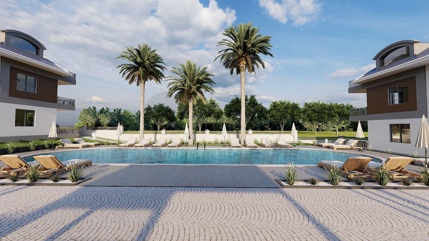 Apartment mit 3+1 Grundriss in Fethiye - Antalya 