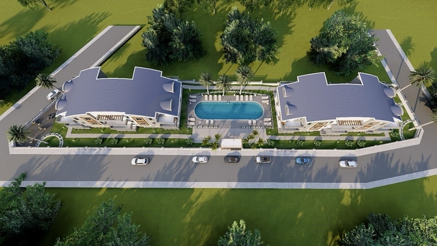 Apartment mit 3+1 Grundriss in Fethiye - Antalya 