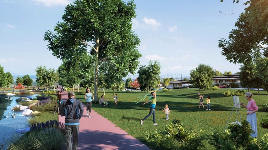 Der beste architektonische Komplex in Büyükçekmece