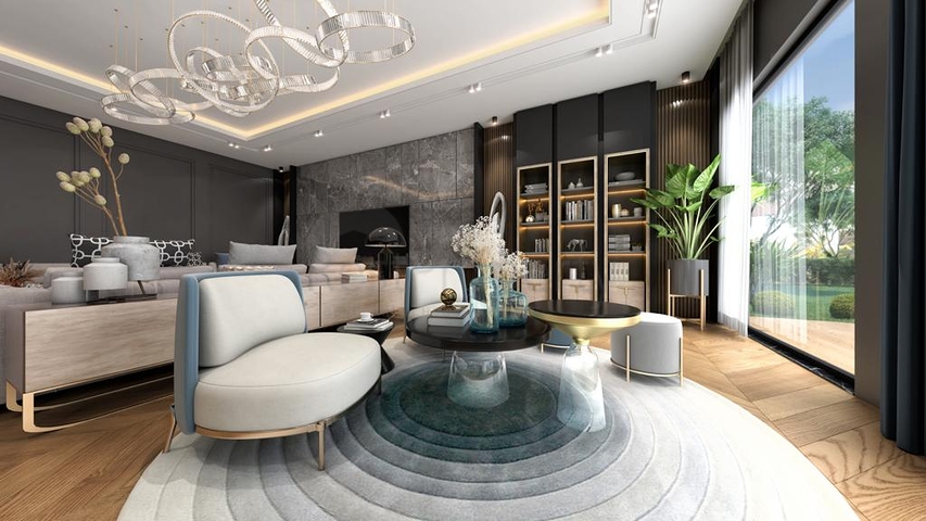 Der beste architektonische Komplex in Büyükçekmece