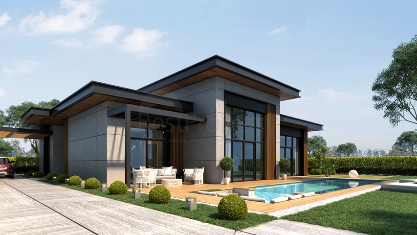 Der beste architektonische Komplex in Büyükçekmece