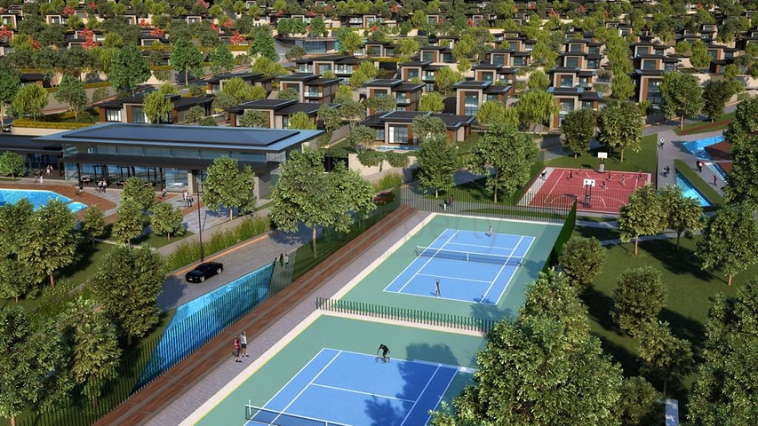 Der beste architektonische Komplex in Büyükçekmece