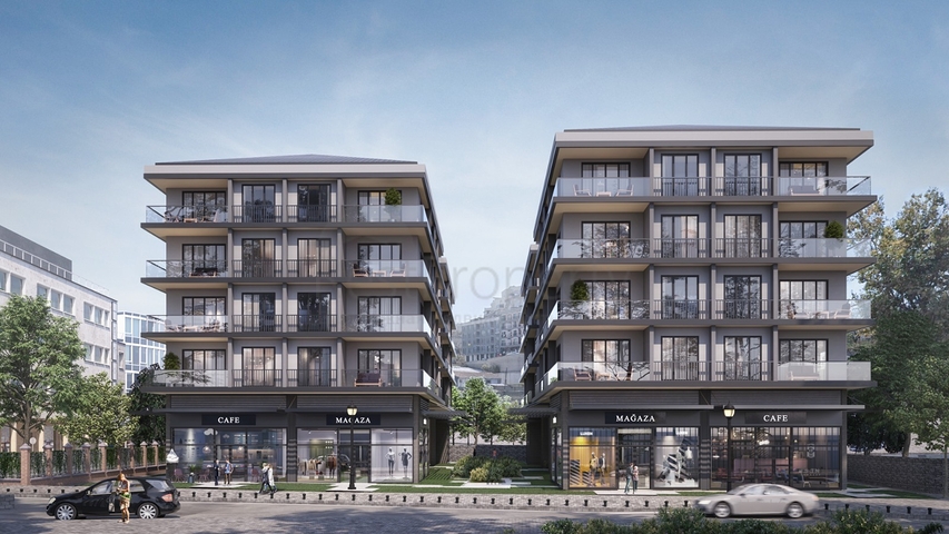 Wohnanlage im Zentrum von Istanbul: ausgezeichnete Lage