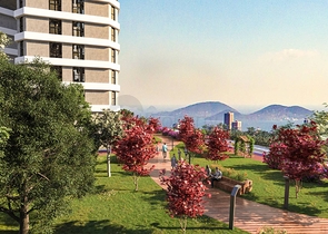 LCD auf dem höchsten Hügel Istanbuls mit Blick auf die Prinzeninseln