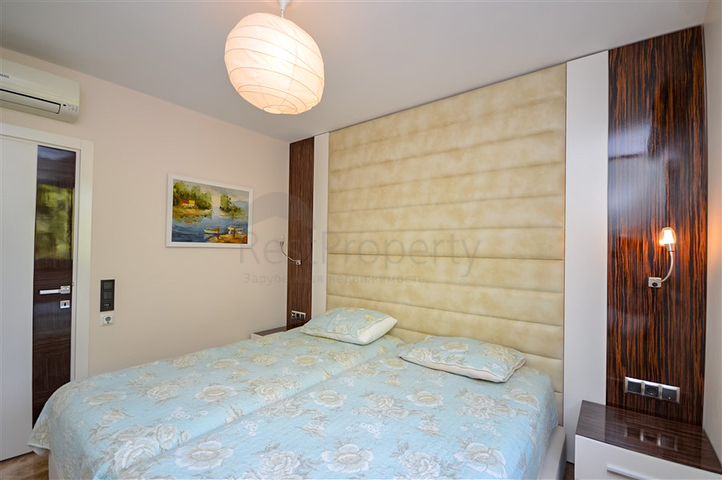 Schicke Wohnung mit Blick auf die Küste von Alanya