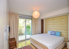 Schicke Wohnung mit Blick auf die Küste von Alanya