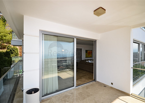 Schicke Wohnung mit Blick auf die Küste von Alanya