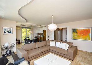 Schicke Wohnung mit Blick auf die Küste von Alanya