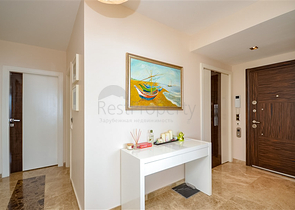 Schicke Wohnung mit Blick auf die Küste von Alanya