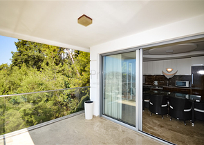 Schicke Wohnung mit Blick auf die Küste von Alanya