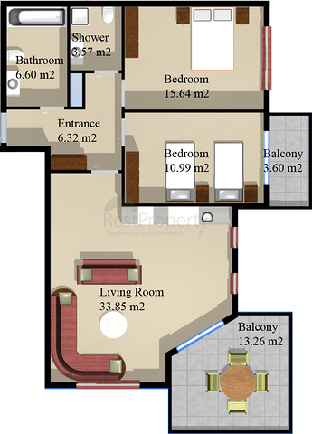 Wohnungen und Penthäuser in Alanya/Oba