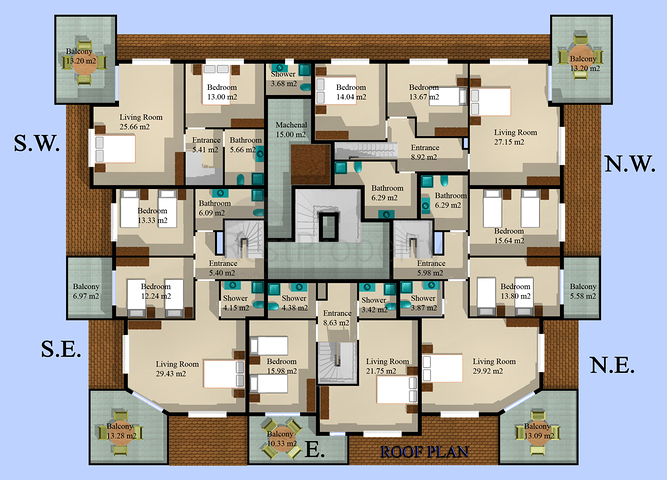 Wohnungen und Penthäuser in Alanya/Oba