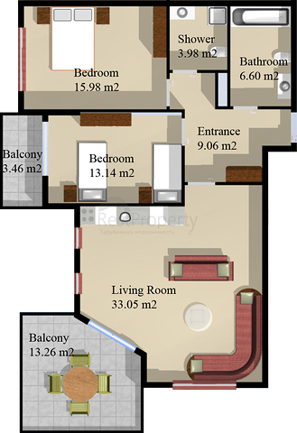 Wohnungen und Penthäuser in Alanya/Oba
